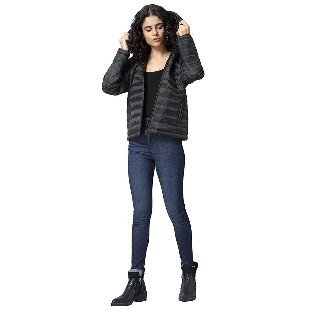 National Apparels Newest Stylish Fashion Womens Down Coat Customized Logo Down Jacket puffer jacket men custom logo